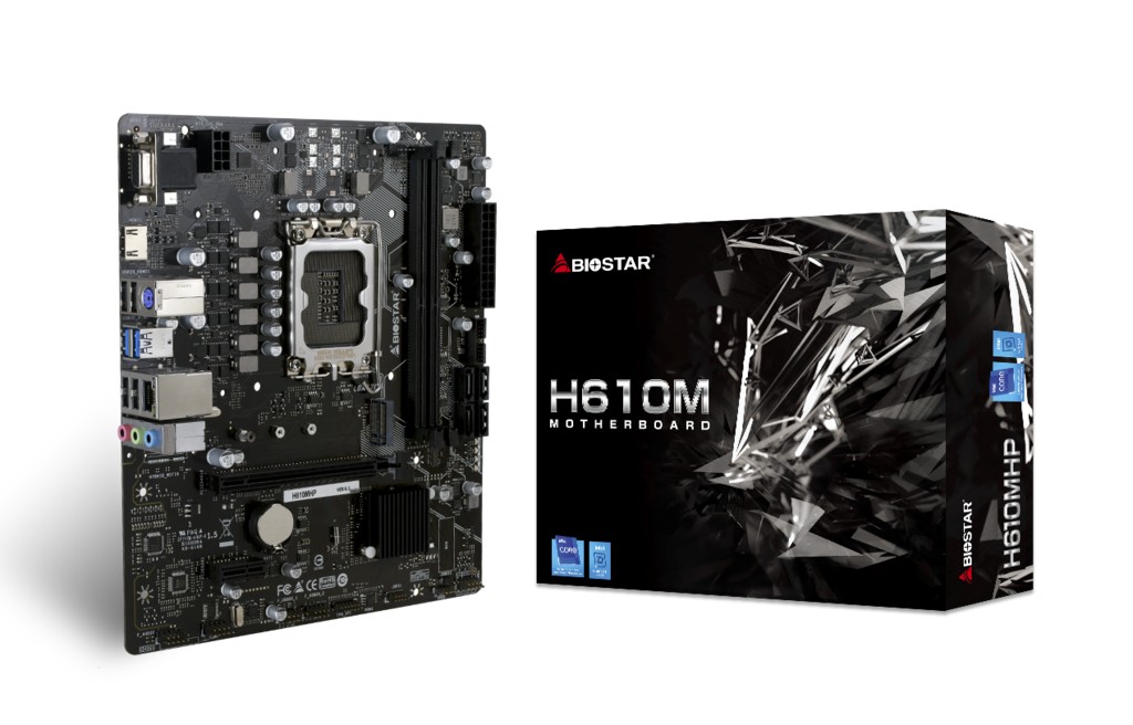Материнская плата BIOSTAR H610MHP / Socket 1700 / Intel H610 / mATX photo 1