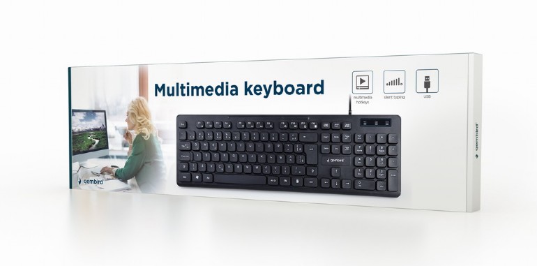 Клавиатура Gembird KB-MCH-04-RU, USB photo 2