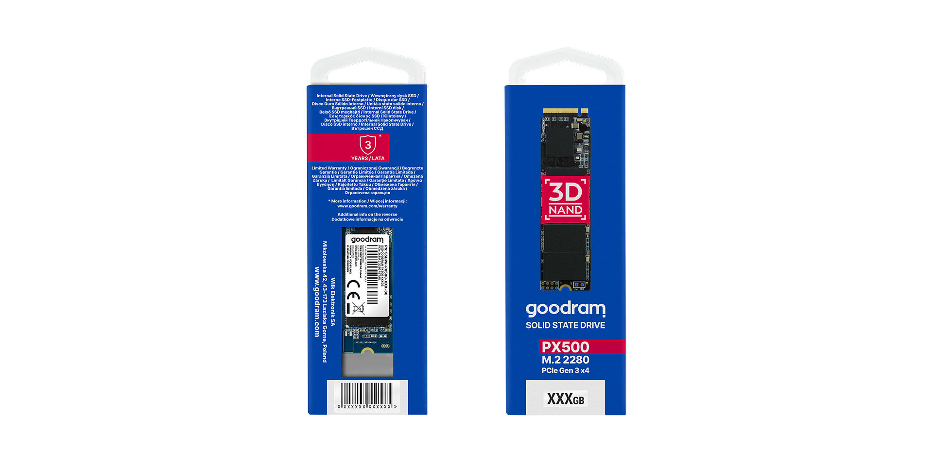 M.2 NVMe SSD GOODRAM PX500 Gen2 / 1.0TB / 3D NAND TLC photo 4