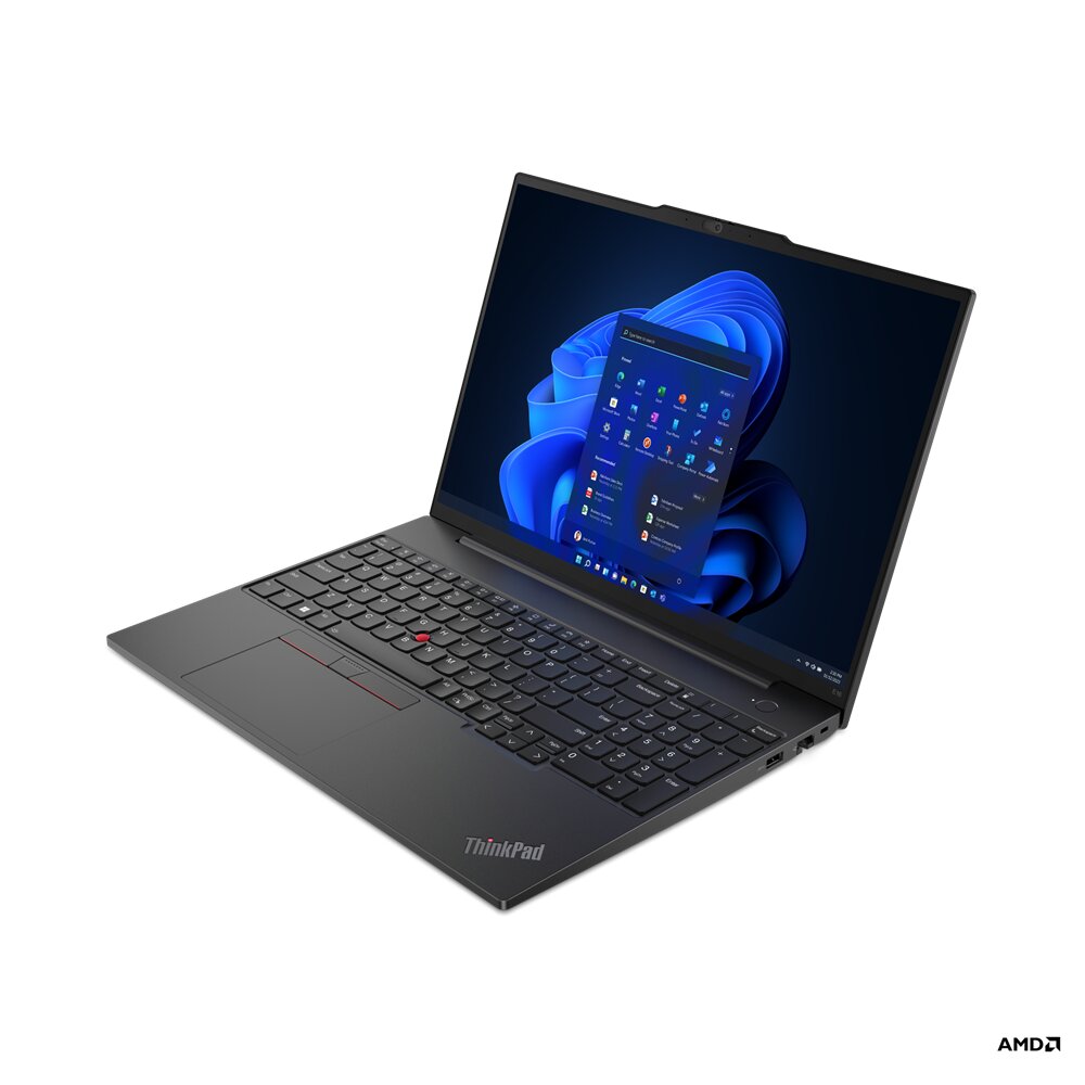 Laptop 16'' Lenovo ThinkPad E16 G1 / WUXGA / AMD Ryzen 7 7730U / 16GB / 512GB SSD / Black photo 3