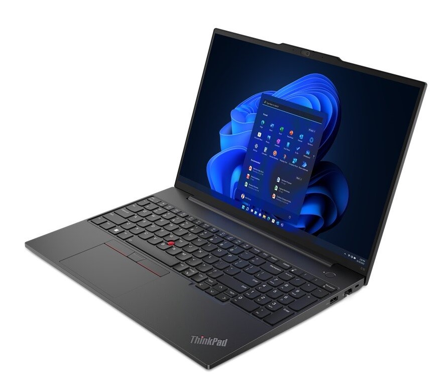 Ноутбук 16'' Lenovo ThinkPad E16 G1 / WUXGA / Intel Core i7-1355U / 16GB / 512GB SSD / Black photo 3