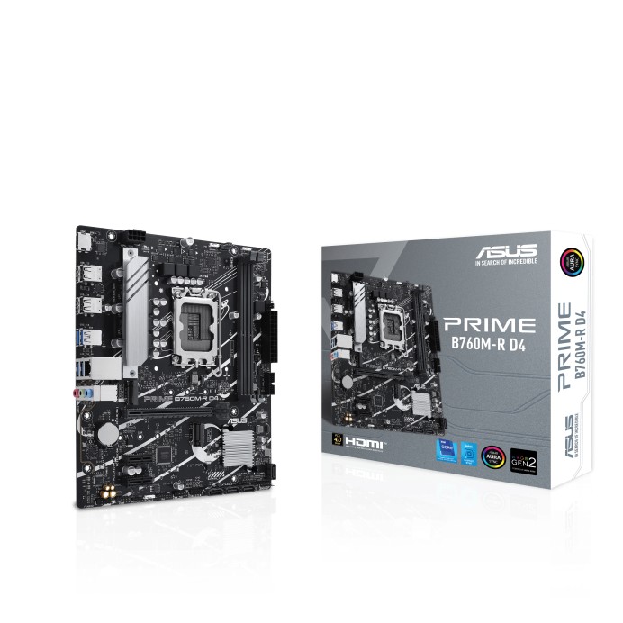 Placa de baza ASUS PRIME B760M-K D4 / 1700 / B760 / DDR4 / mATX photo 1