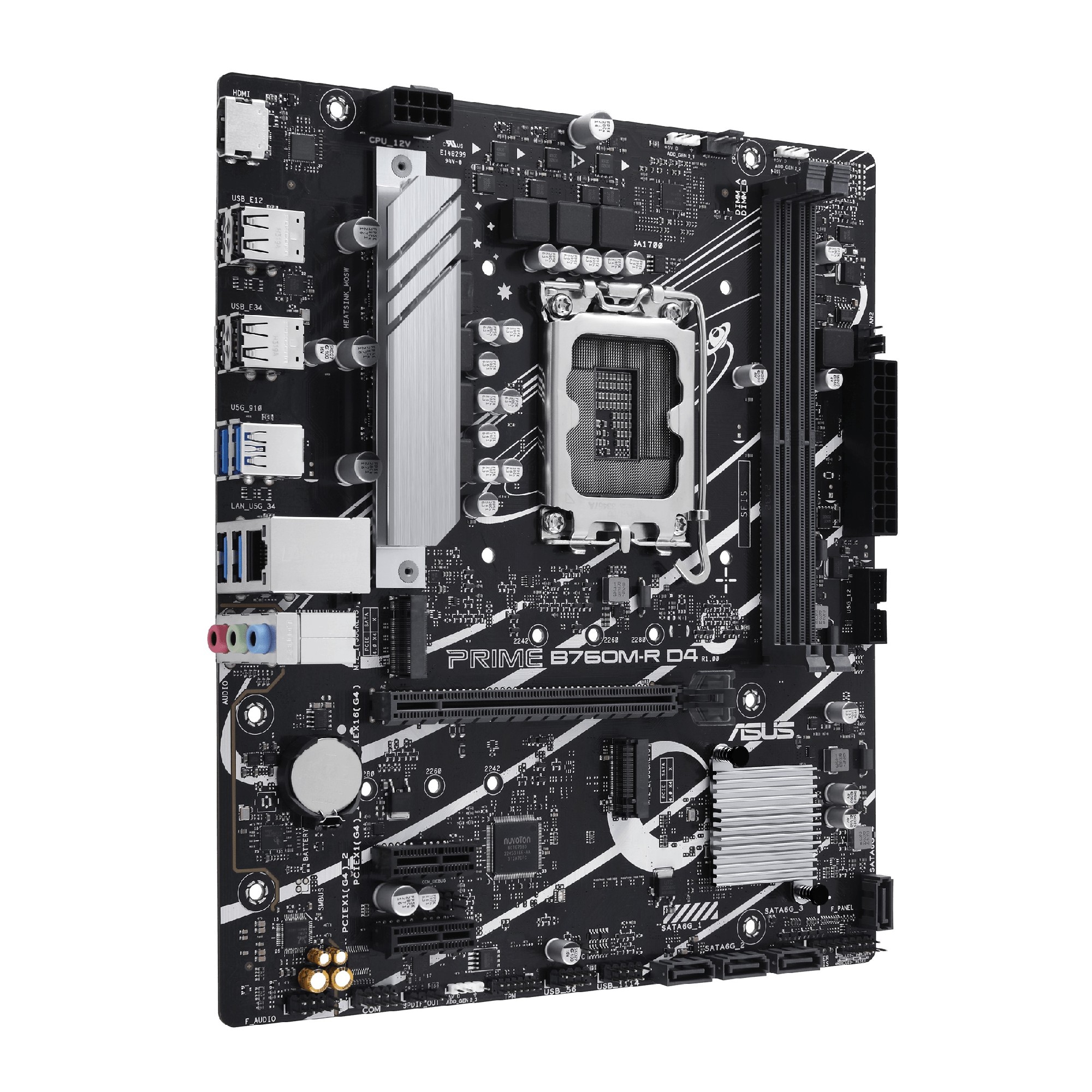 Placa de baza ASUS PRIME B760M-K D4 / 1700 / B760 / DDR4 / mATX photo 3