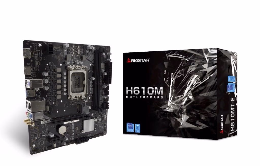 Paca de baza BIOSTAR H610MT-E / Socket 1700 / Intel H610 / mATX 