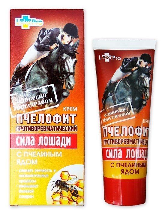 LekoPro SILA LOSADI crema PCELOFIT cu venin de albini 75 ml photo 1