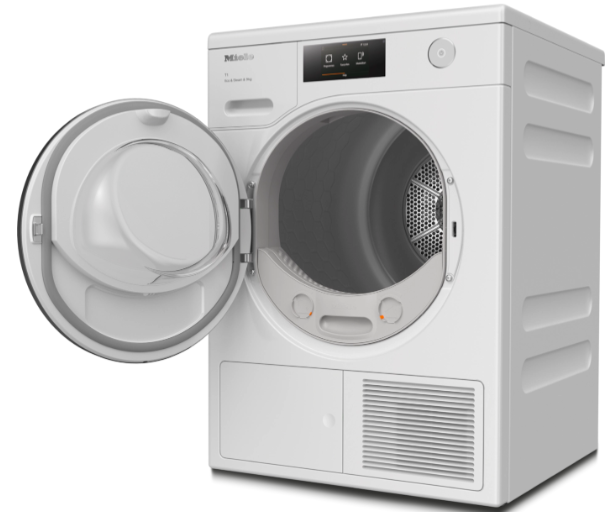 Сушильная машина Miele TCR780WP / 9 кг / A+++ / Белый лотос photo 1