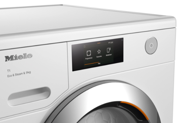 Сушильная машина Miele TCR780WP / 9 кг / A+++ / Белый лотос photo 2