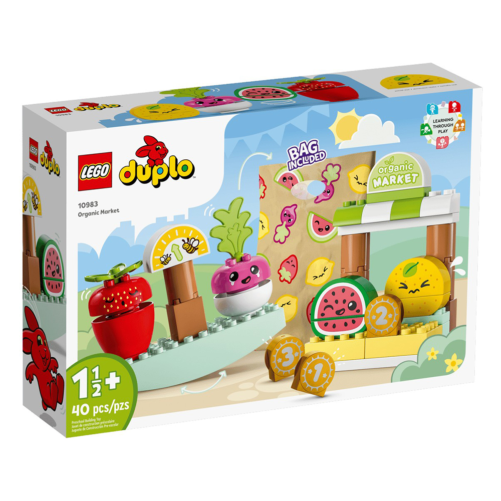 Constructor Lego Duplo Organic Market 10983 de la 1.5+ ani photo 5