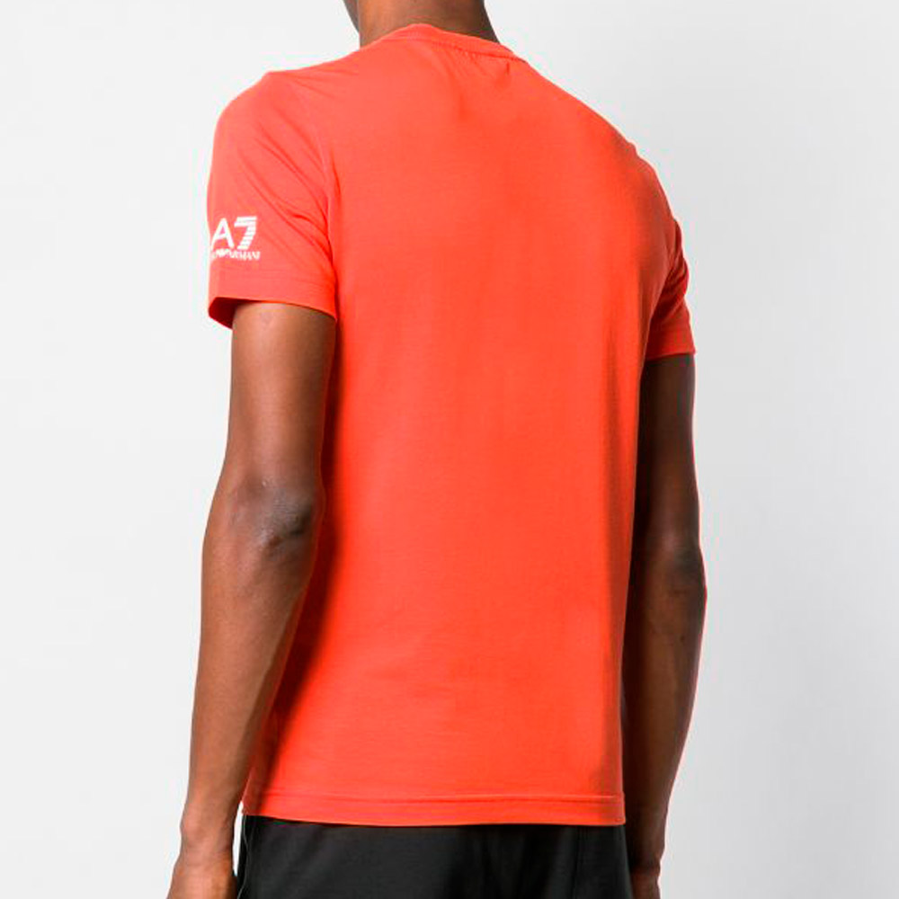 Tricou bărbătesc EA7 EMPORIO ARMANI T-SHIRT 3XL Rosu photo 3