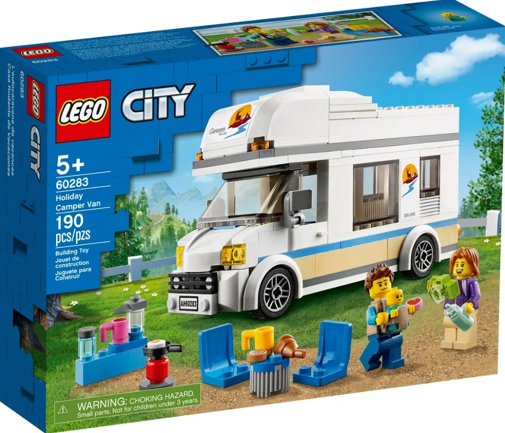 Конструктор Lego City Holiday Camper Van 60283 от 5+ лет photo 1 Конструктор Lego City Holiday Camper Van 60283 от 5+ лет photo 1