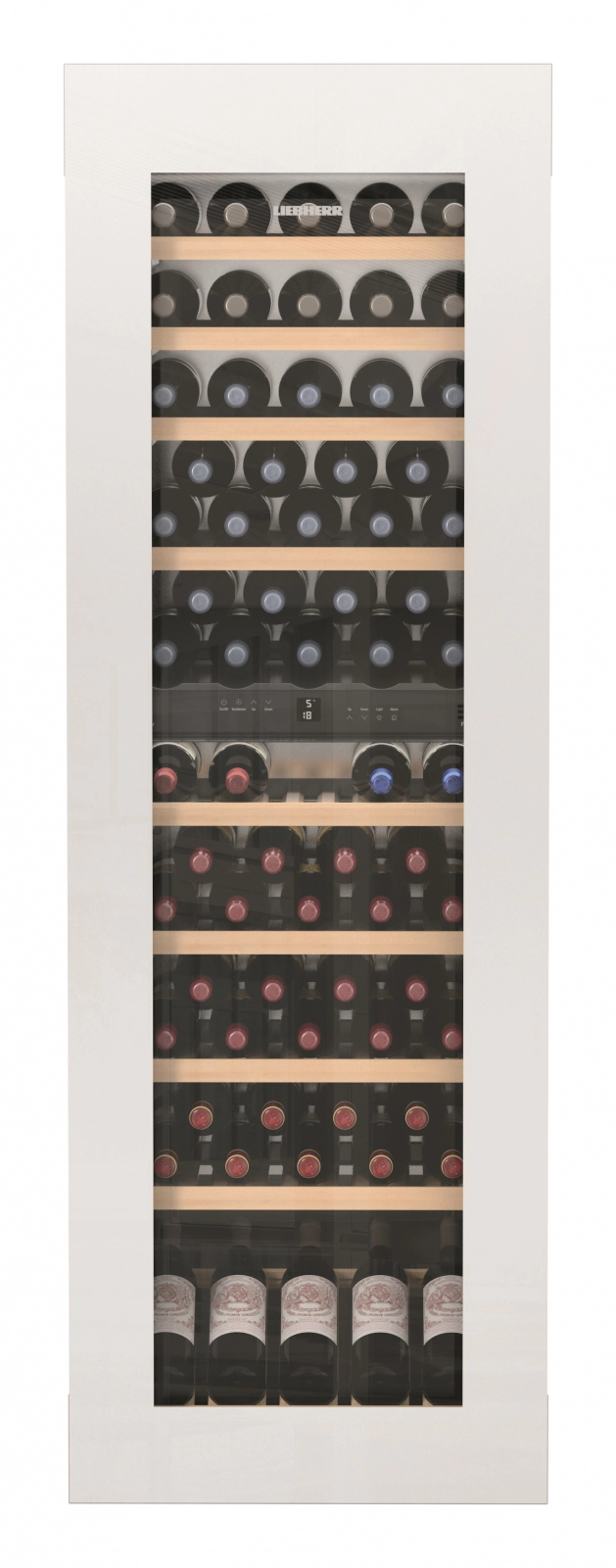 Vitrina de vinuri incorporabil Liebherr EWTgw 3583, 83 sticle, 178 cm, A, Alb