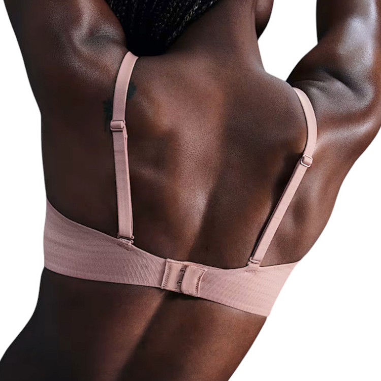 Bra sportive Nike W NK ALATE MINIMALIST LS BRA / Femei / XL / Roz photo 6