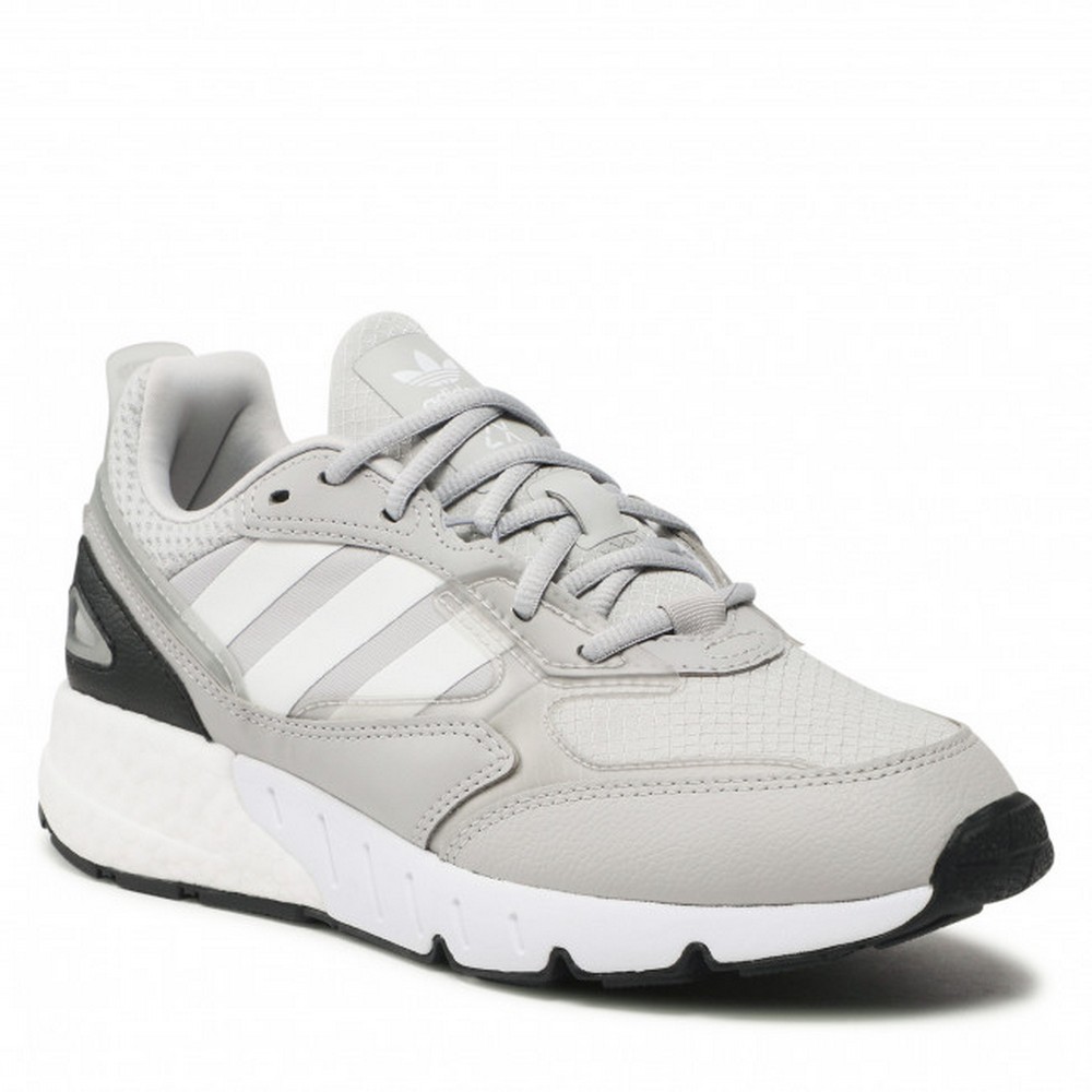 Incaltaminte Sport Adidas Originals ZX 1K Boost 2.0 pt Barbati / 40.5 / Gri-alb photo 2
