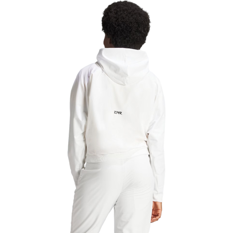 Hanorac Adidas W Z.N.E. WVN FZ XXS Alb Femei photo 5