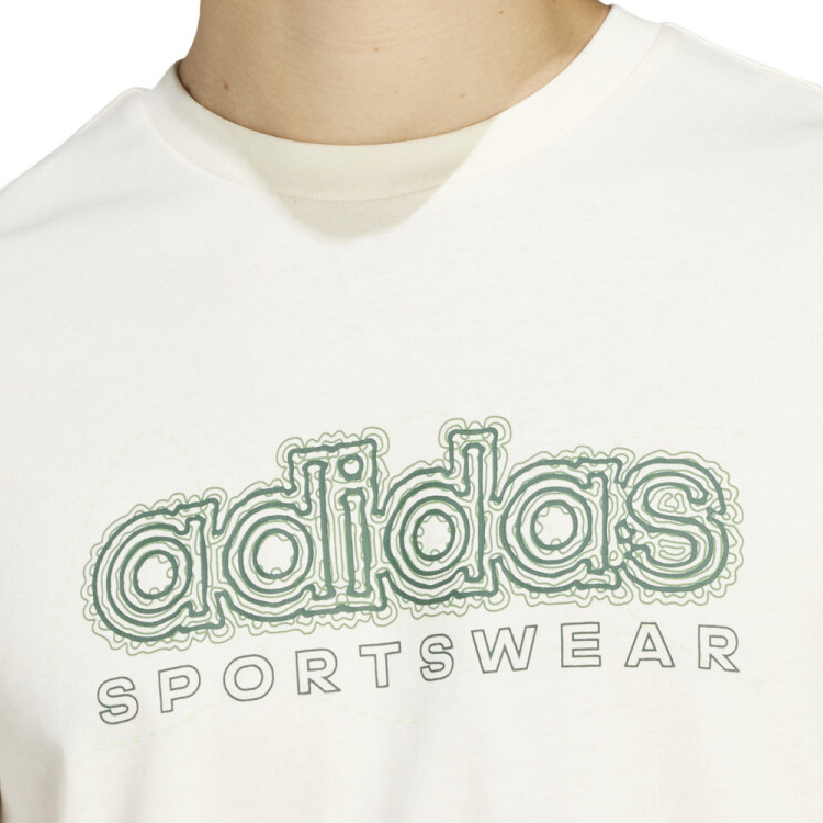 Футболка мужская Adidas M GROWTH SPW T S Бежевый photo 2