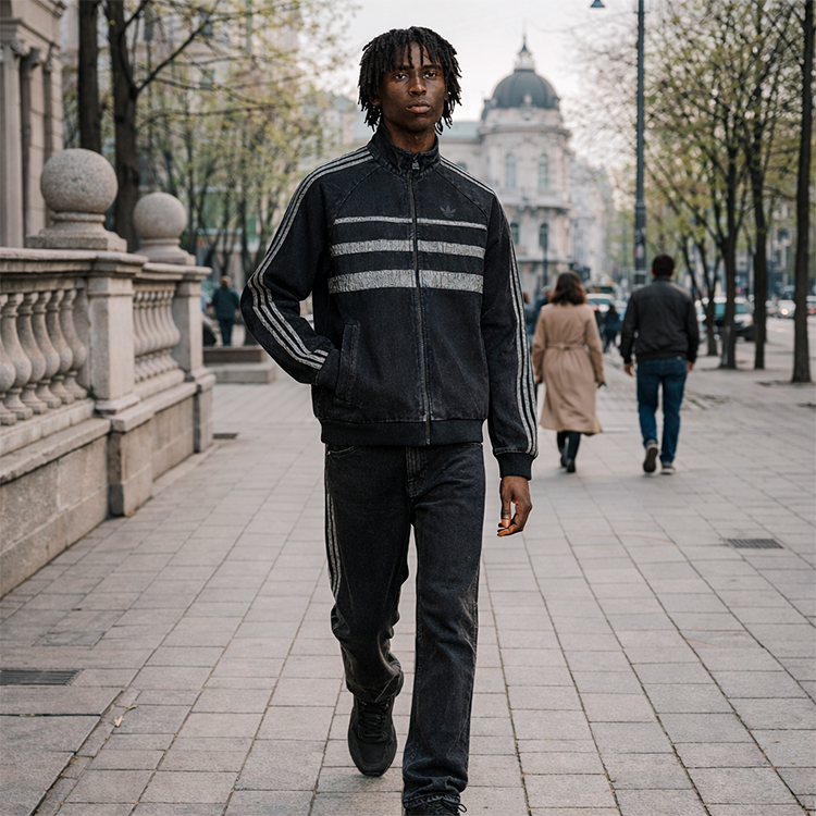 Hanorac Adidas Adicolor First Denim photo 7