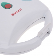 Waffle fier Saturn ST-EC1083, 750 W, Alb thumbnav 5
