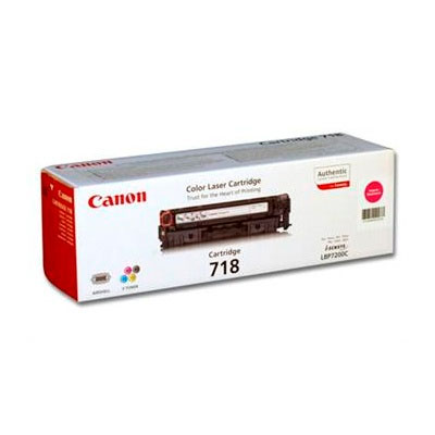 Laser Cartridge Canon 718, magenta (2900 pages) for LBP-7200Cdn,7660Cdw,7680Cx & MF724CDW/728CDW,MF8550Cdn,8540Cdn,8380Cdw,8360Cdn,8350Cdn,8330Cdn photo 1