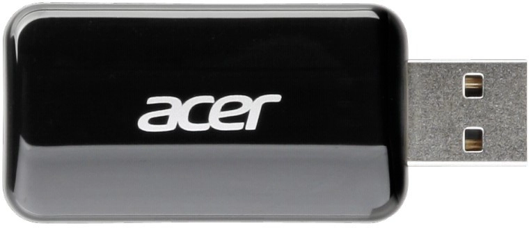ACER USB WIRELESS ADAPTER DUAL BAND, Compatible with K130, K135, K135i, K335, P1273B, P1373WB, P5207B, P5307WB, P7500, P7505 projectors