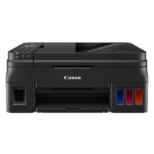 MFD CISS Canon Pixma G4411, Color Printer/Scanner/Copier/FAX/Wi-Fi, ADF(20-sheet), A4, Print 4800x1200dpi_2pl, Scan 600x1200dpi, ESAT 12.2/8.7 ipm,64-275г/м2, LCD display_6.2cm,USB 2.0, 4 ink tanks: GI-490BK,GI-490C,GI-490M,GI-490Y photo 1