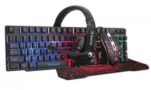 MARVO "CM370" Marvo Combo Keyboard+Mouse+Mouse Pad+Headset CM370 Gaming Kit thumbnav 1