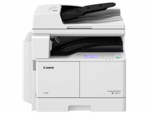 MFP A3 Canon iR2206iF Mono Copier/Net Printer/Scan/Fax, DADF 50p, Platen, A3/11ppm, A4/22ppm, print 600x600dpi, scan 300x300dpi, 25–400%, 64-128g/m2, 128Mb,1x250-sheet Cassette+80, 10k pag per month, Set : Drum C-EXV42_66k pag, Not in Set: Toner C-EXV42