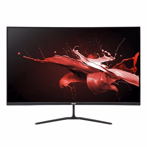 32.0" ACER VA LED ED320QR P Gaming Black (5ms, 4000:1, 300cd, 1920x1080, 178°/178°, 2 x HDMI, DisplayPort, up to 165Hz Refresh Rate, AMD Free-Sync, Audio Line-out, VESA) [UM.JE0EE.P04] 