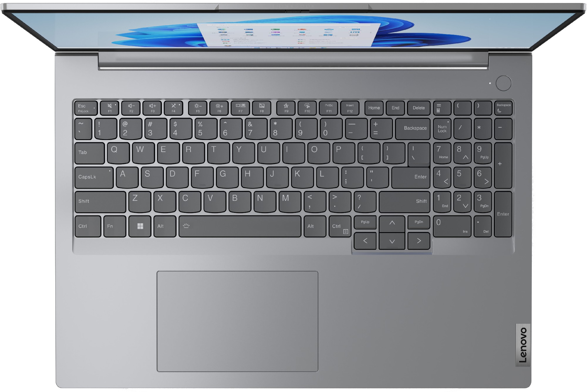 Lenovo ThinkBook 16 G6 ABP Arctic Grey - 16" WUXGA IPS 300nits (AMD Ryzen™ 5 7530U, 16GB (2x8GB SODIMM DDR4), 512GB SSD M.2 2242 PCIe NVMe (2xM.2 slots), AMD Radeon Graphics, WiFi6 11ax 2x2+BT5.1, 2xUSB-C 3.2 G2, LAN, HDMI, CR, FPR, FHD IR CAM, Backlit KB photo 4