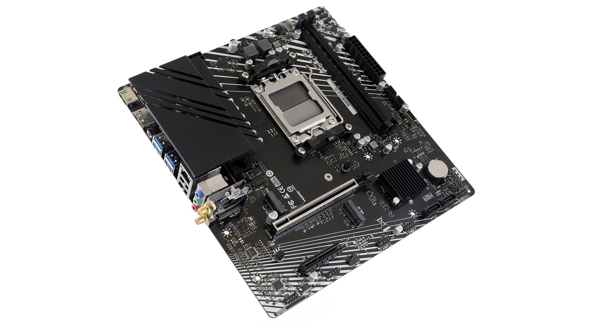 Материнская плата BIOSTAR B850MT2-E DJ / AM5 / B850 / DDR5 / mATX photo 3