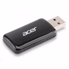 ACER USB WIRELESS ADAPTER DUAL BAND, Compatible with K130, K135, K135i, K335, P1273B, P1373WB, P5207B, P5307WB, P7500, P7505 projectors