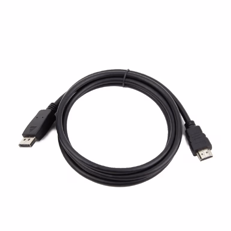 Cable DP-HDMI  - 3m - Cablexpert CC-DP-HDMI-3M, 3m, DP (male) - HDMI type A (male)  cable,  from DisplayPort to HDMI (cable is not bi-directional), Black