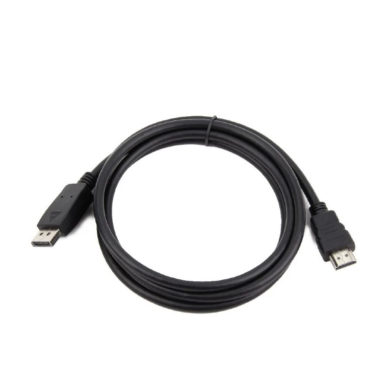Cable DP-HDMI  - 3m - Cablexpert CC-DP-HDMI-3M, 3m, DP (male) - HDMI type A (male)  cable,  from DisplayPort to HDMI (cable is not bi-directional), Black