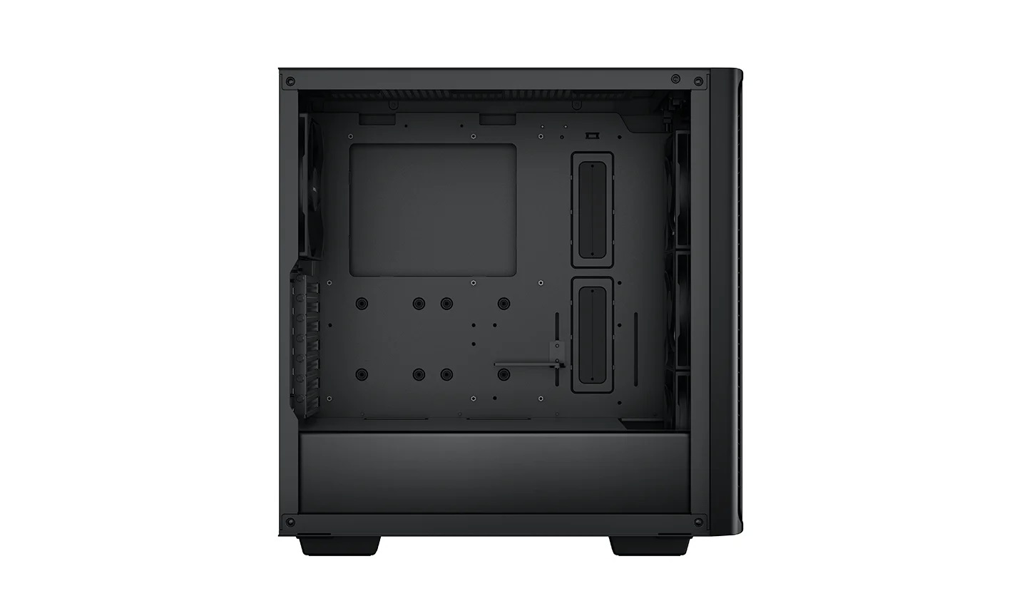 Carcasa DEEPCOOL CK560 / w/oPSU / Side-Window / 4x120mm / ATX / Black photo 7