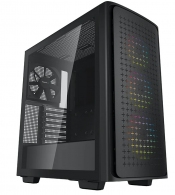 Carcasa DEEPCOOL CK560 / w/oPSU / Side-Window / 4x120mm / ATX / Black thumbnav 1