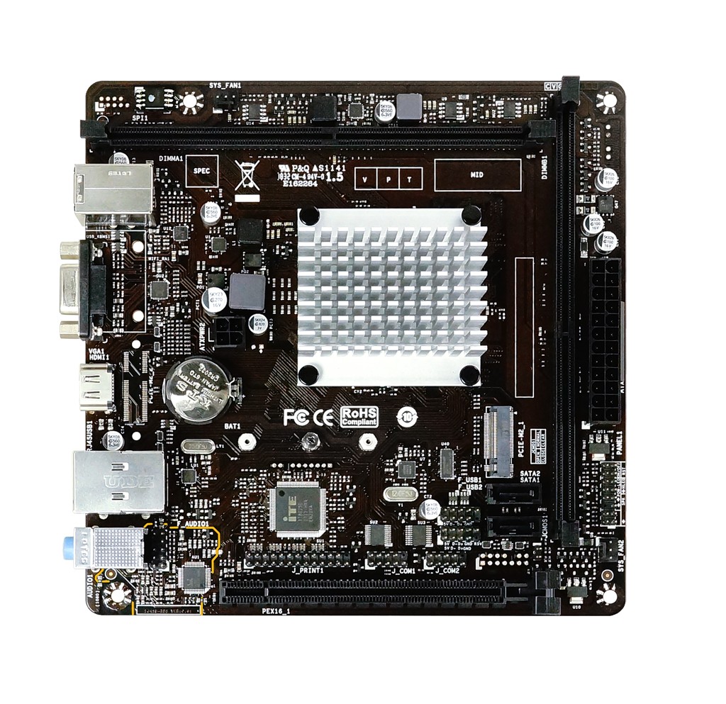 Материнская плата + процессор BIOSTAR J4125NHU / Celeron J4125 / Mini-ITX photo 2