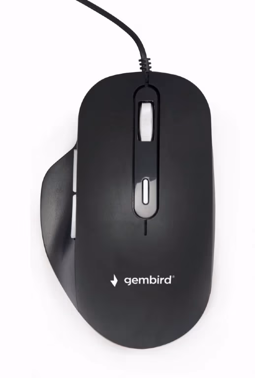 Mouse Gembird MUS-6B-02 / Optical Mouse / 1600dpi / USB