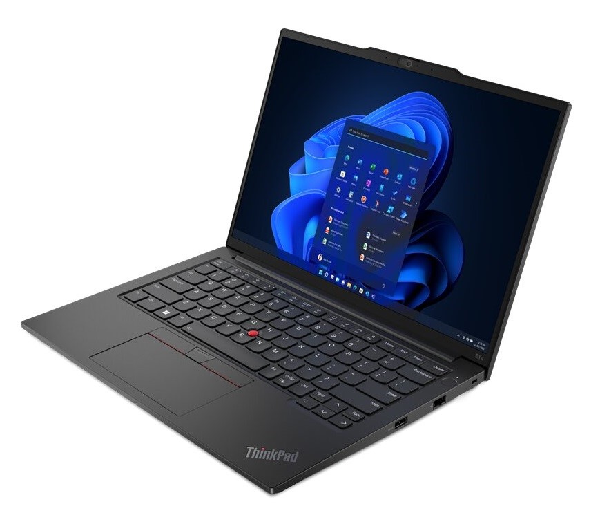 Laptop 14” Lenovo ThinkPad E14 Gen 5 / WUXGA / (Intel Core i7-1355U/ 16GB / 512GB SSD / Blac photo 3