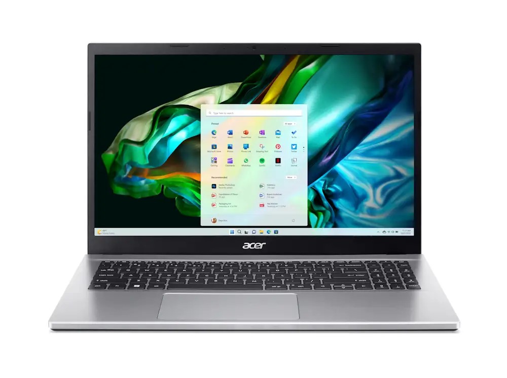 Laptop 15,6” ACER Aspire A315-44P (NX.KSJEU.00G) / AMD Ryzen 7 5700U / 16GB / 512GB SSD / Pure Silver photo 1