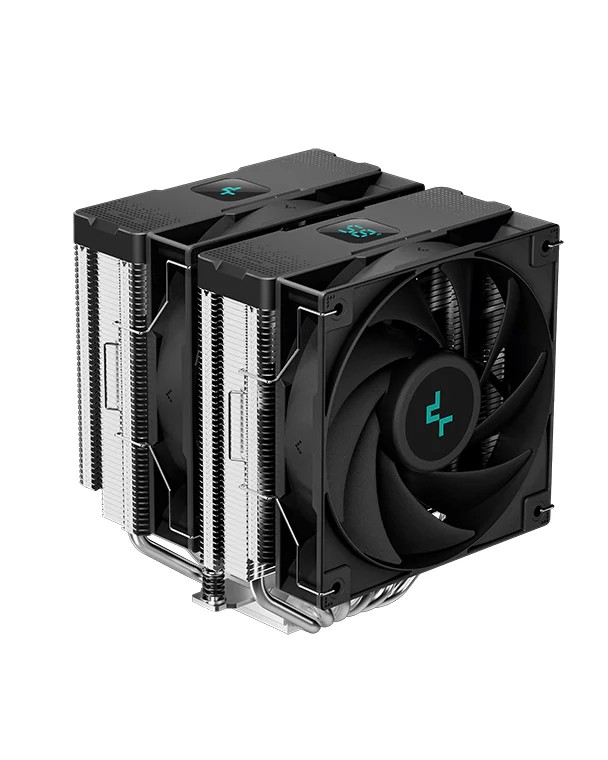 Cooler DEEPCOOL AG620 DIGITAL / Universal / 260W / 300~1950rpm, <29.4dBA / 67.88CFM / Black photo 1