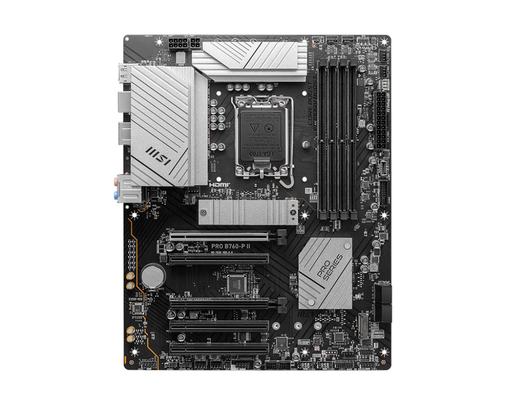 Материнская плата MSI PRO B760-P II / 1700 / B760 / DDR5 / ATX photo 2