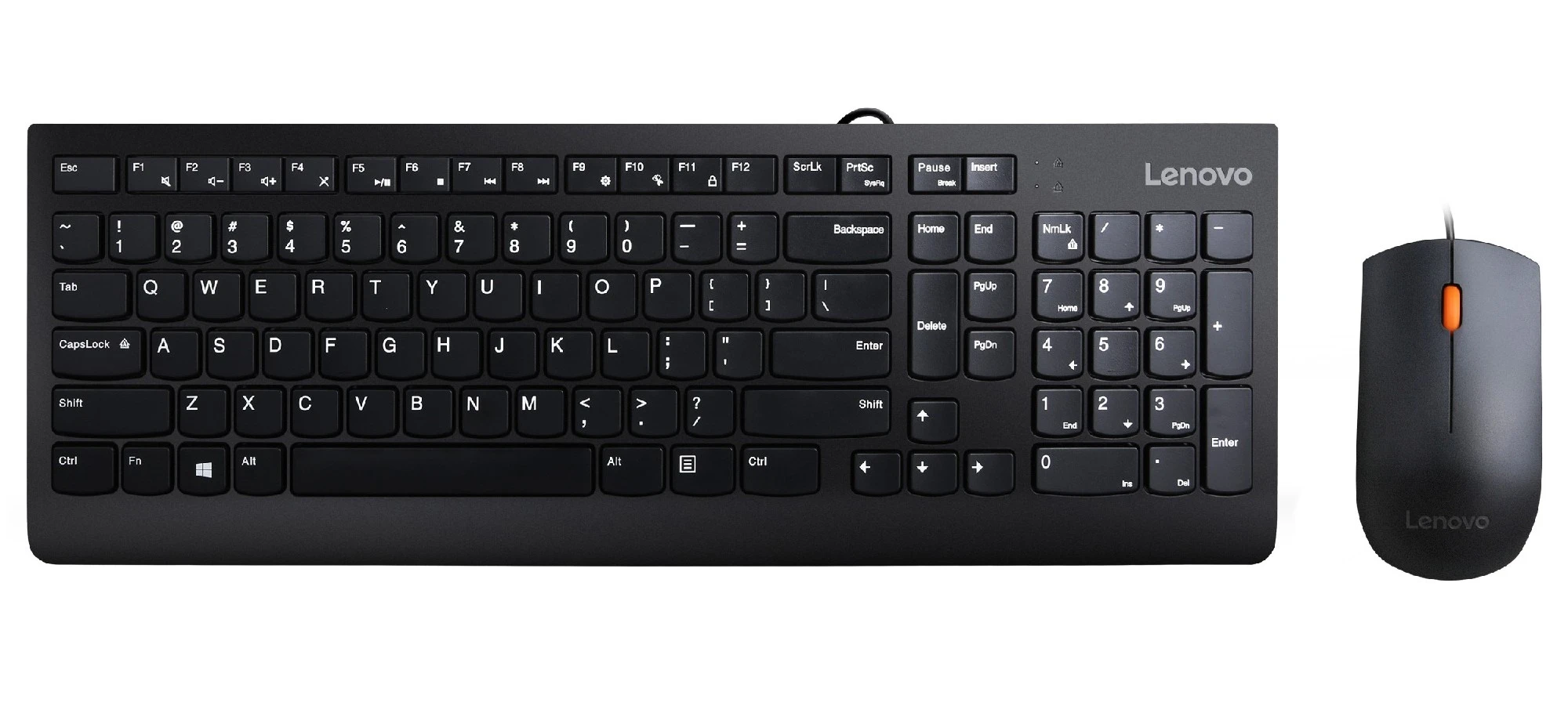 Tastatura si Mouse Lenovo 300 USB Combo