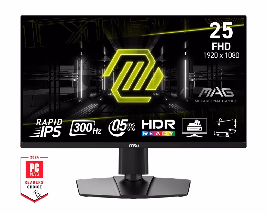 24.5” Игровой Монитор MSI MAG 255PXF / 0.5ms / 300Hz / Black 