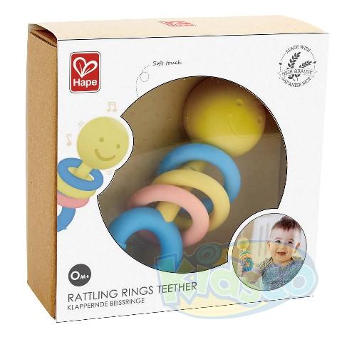 Hape E0024A Rattling Rings Teether photo 1