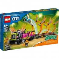 LEGO City Stuntz 60357 Трюковый грузовик и огненное кольцо