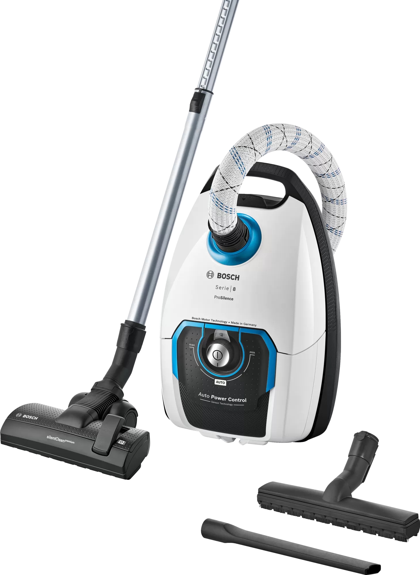 Пылесос с мешком Bosch tehno-trendsrl692383 / 800Вт / Белый photo 5