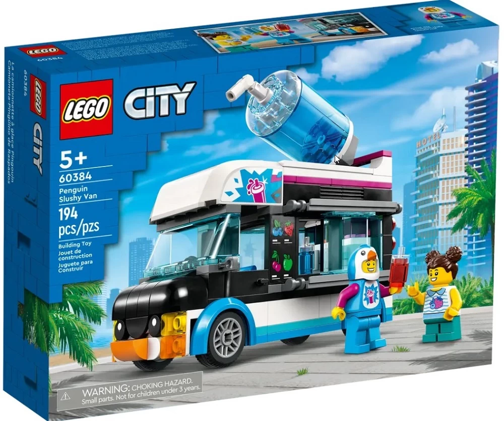 Constructor Lego 60384 Constructor Lego City Penguin Slushy Van 60384