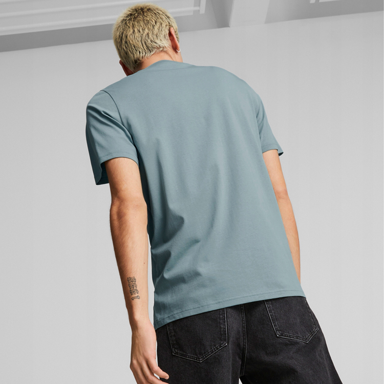 Футболка мужская Puma GRAPHICS Wording Tee M Зеленый photo 4