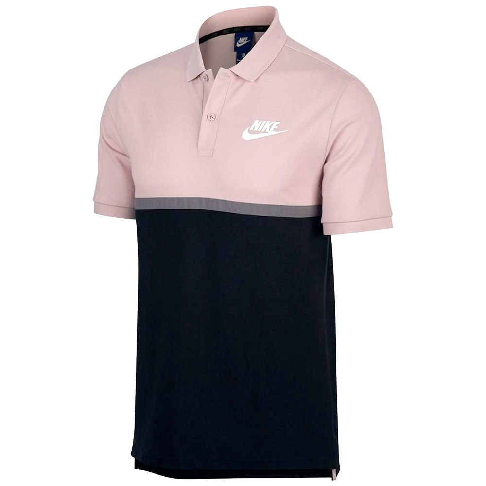 Polo pt bărbați Nike M Roz-negru photo 1 Polo pt bărbați Nike M Roz-negru photo 1