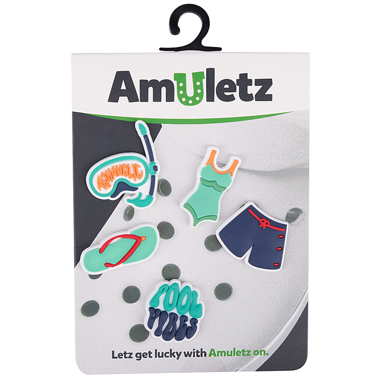 Jibbitz COQUI Amuletz Set 084 Just Keep Swimming (5) photo 