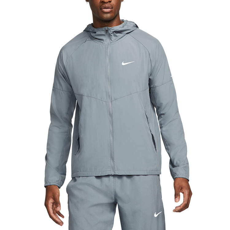 Мужская Ветровка Nike M NK RPL MILER JKT XXL Серый photo 5